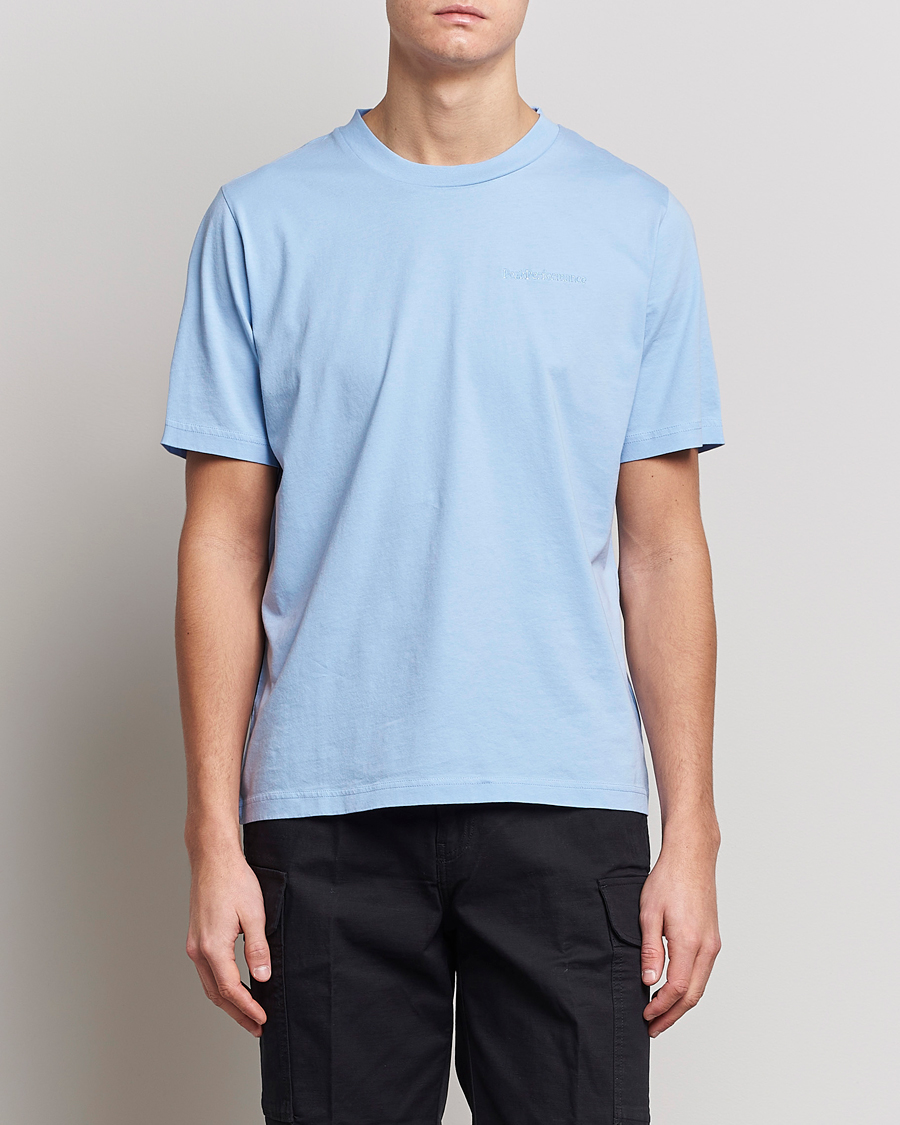 Herre |  | Peak Performance | Original Small Logo Tee Amity Blue