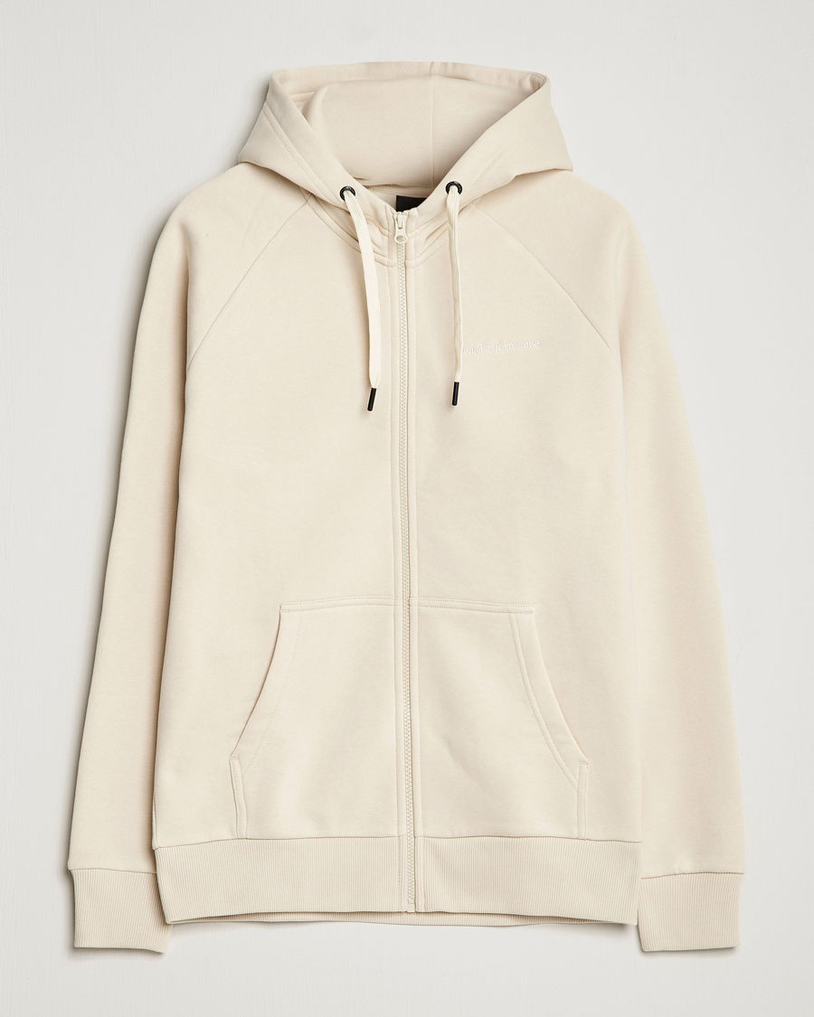 Herre | Gensere | Peak Performance | Original Small Logo Full Zip Sand Fog