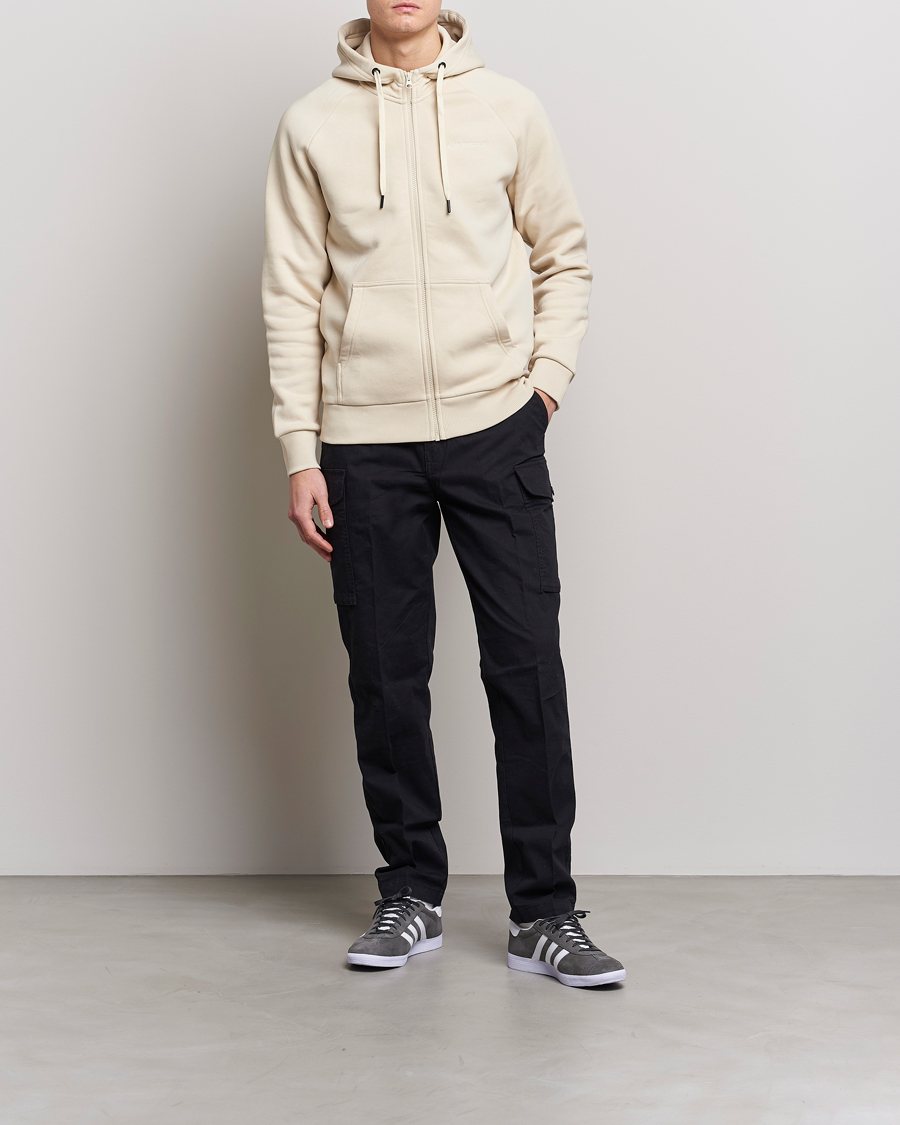 Herre | Gensere | Peak Performance | Original Small Logo Full Zip Sand Fog