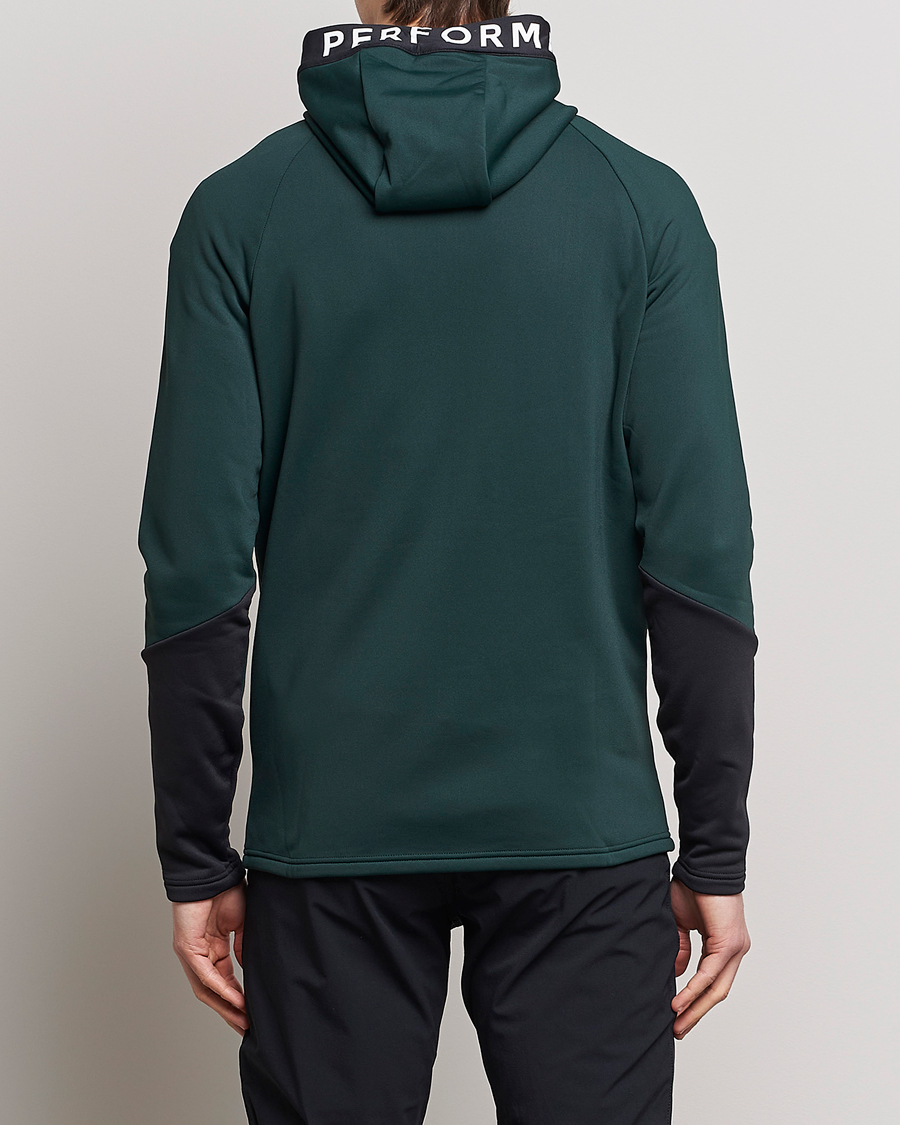 Herre | Gensere | Peak Performance | Rider Zip Hood Fleece Scarab Green/Black