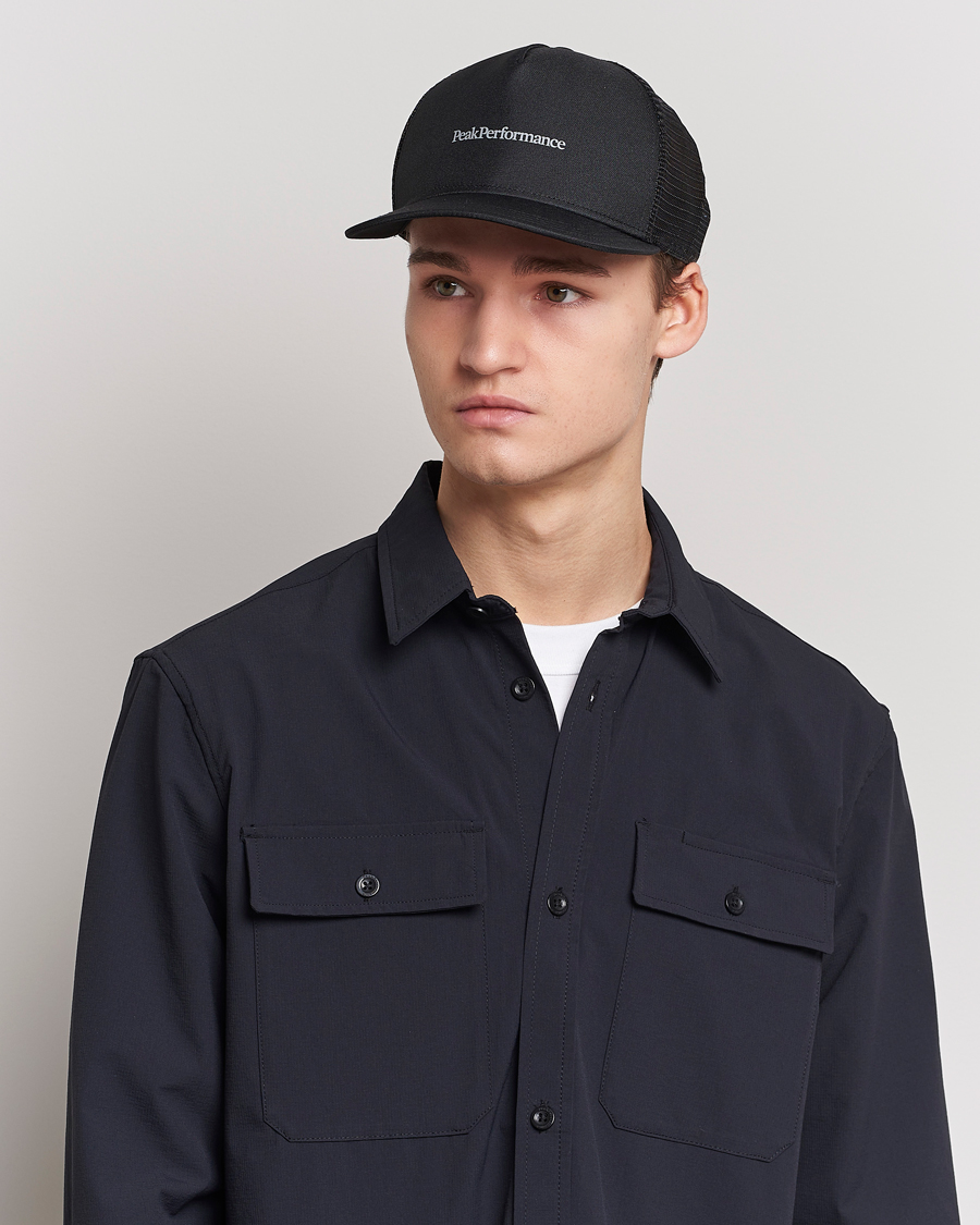 Herre | Hatter og capser | Peak Performance | Trucker Cap Black