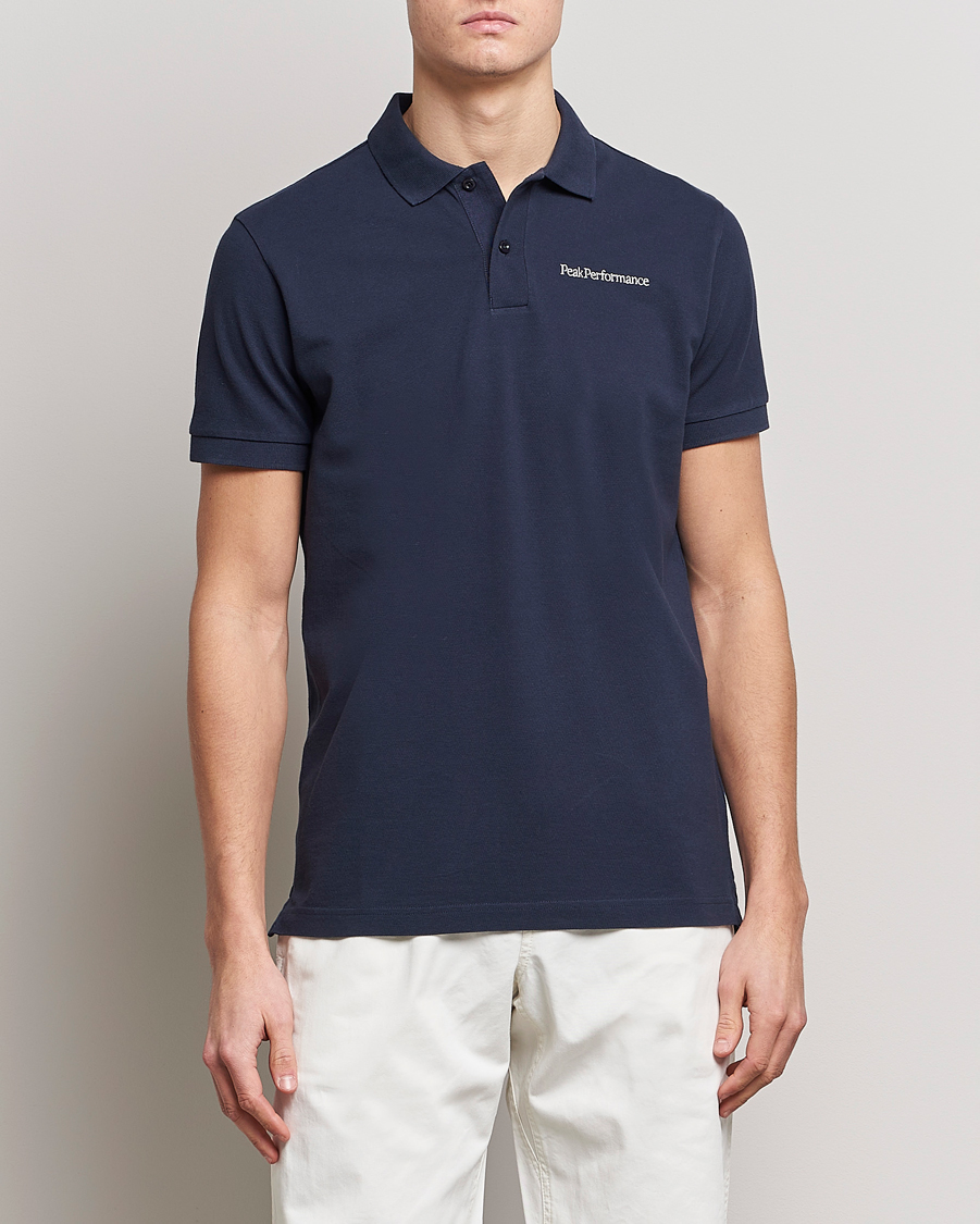 Herre | Pikéer | Peak Performance | Original Polo Blue Shadow
