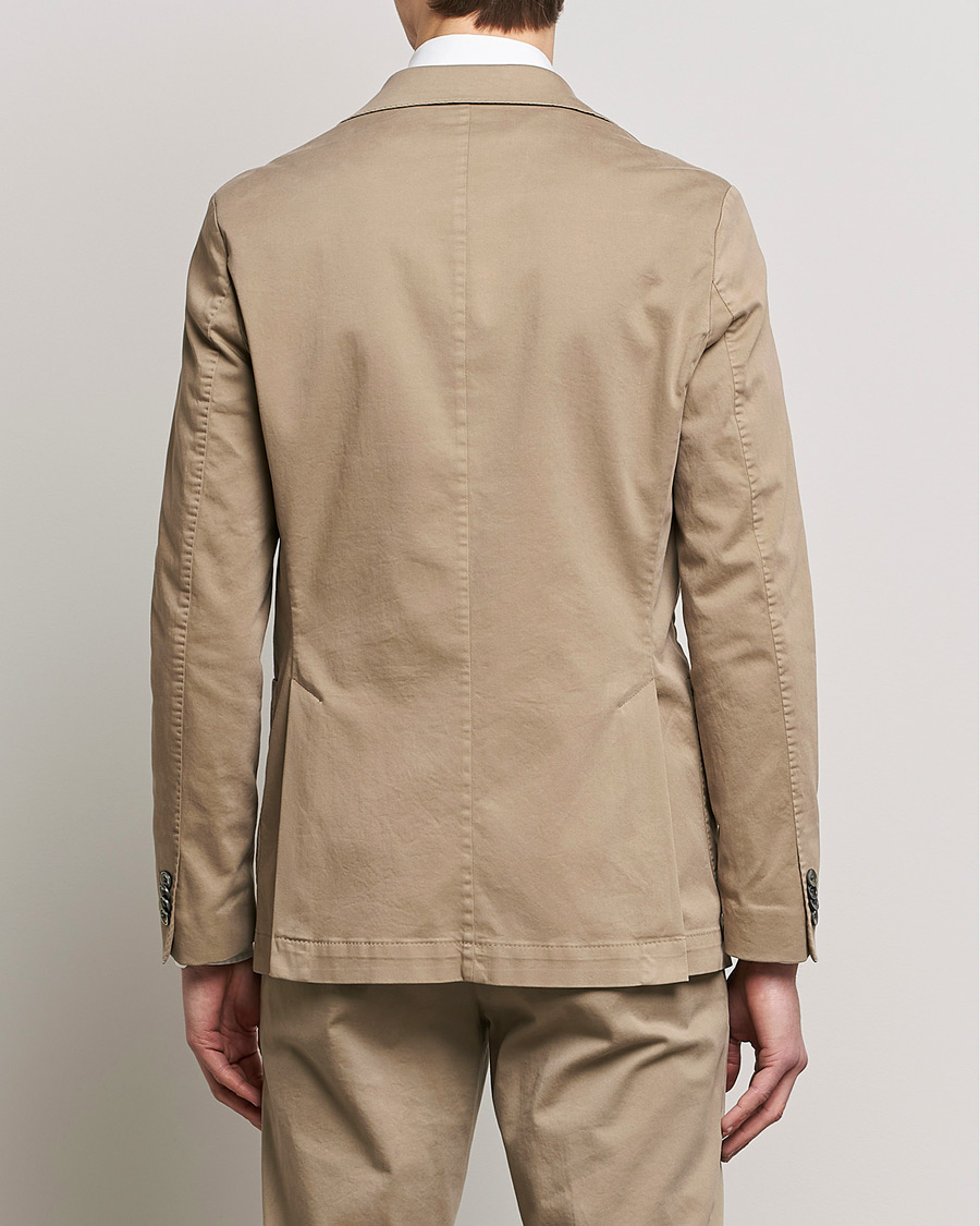 Herre | Dressjakker | Oscar Jacobson | Egel Cotton Blazer Beige