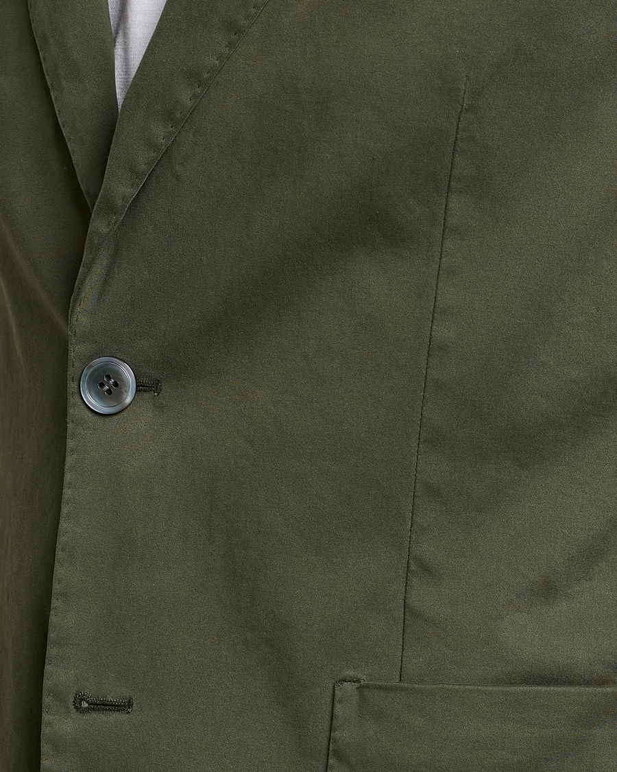 Herre | Dressjakker | Oscar Jacobson | Egel Cotton Blazer Green