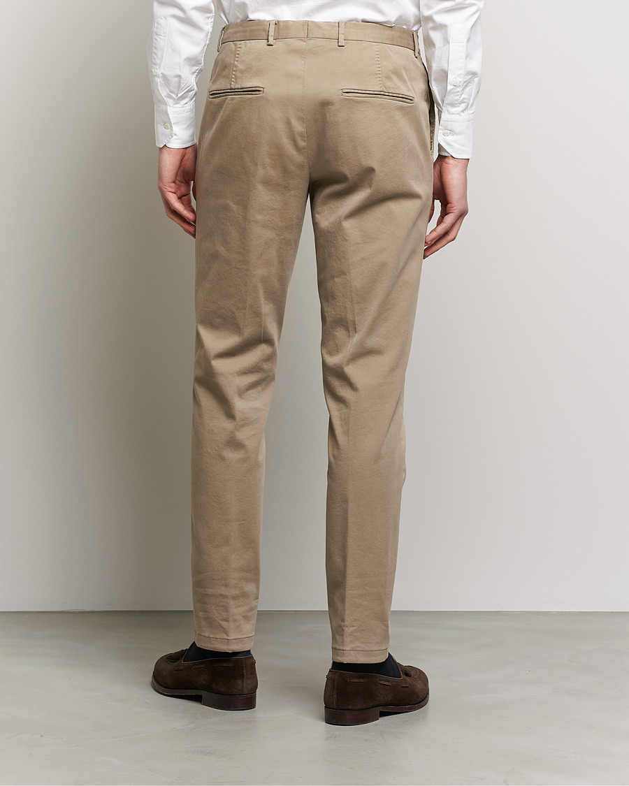 Herre | Bukser | Oscar Jacobson | Denz Casual Cotton Trousers Beige