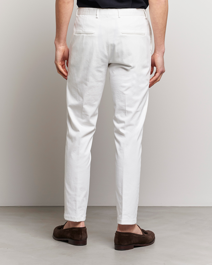 Herre | Bukser | Oscar Jacobson | Denz Casual Cotton Trousers White