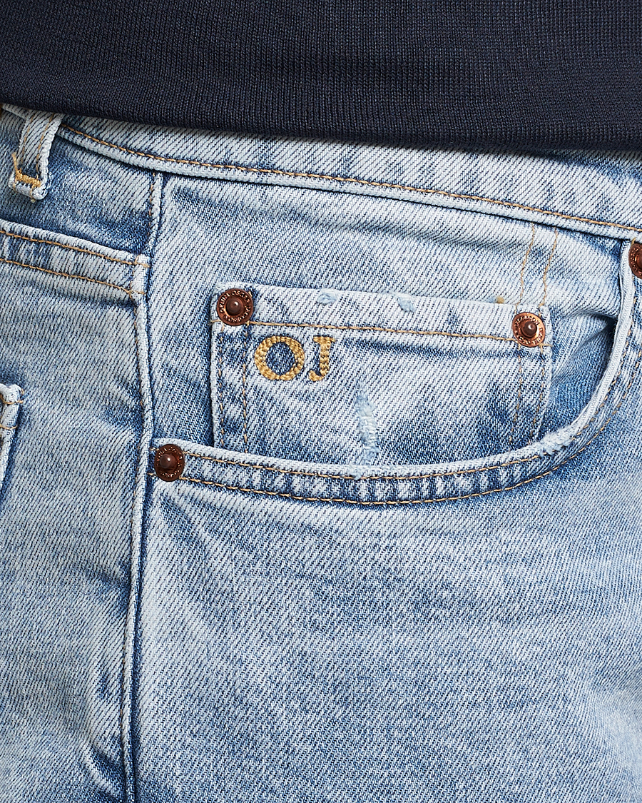 Herre | Jeans | Oscar Jacobson | Albert Cotton Stretch Jeans Light Wash