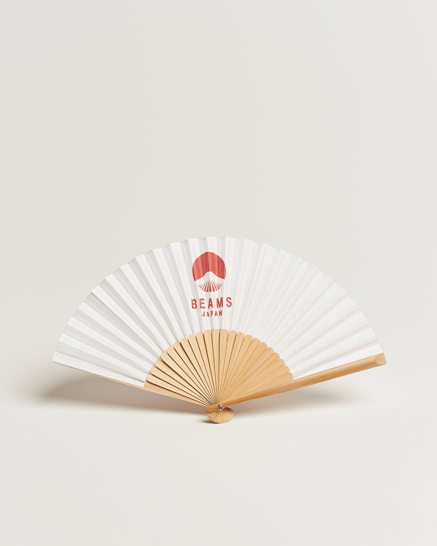 Herre | Beams Japan Folding Fan White | Beams Japan | Folding Fan White