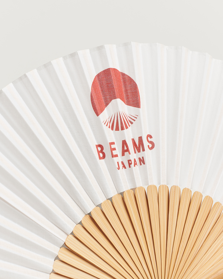 Herre | Beams Japan Folding Fan White | Beams Japan | Folding Fan White