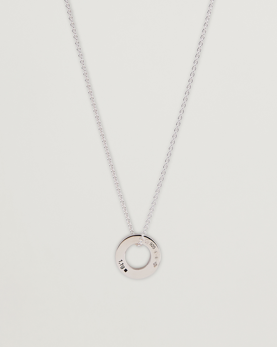 Herre | Smykker | LE GRAMME | Circle Necklace Le 1.1 Sterling Silver