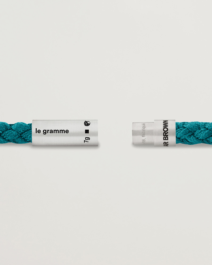 Herre | Contemporary Creators | LE GRAMME | x Orlebar Brown Nato Bracelet Navy/Teal