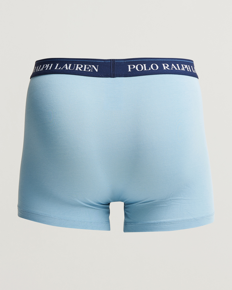Herre | Undertøy | Polo Ralph Lauren | 3-Pack Trunk Blue/Orange/Steel Blue