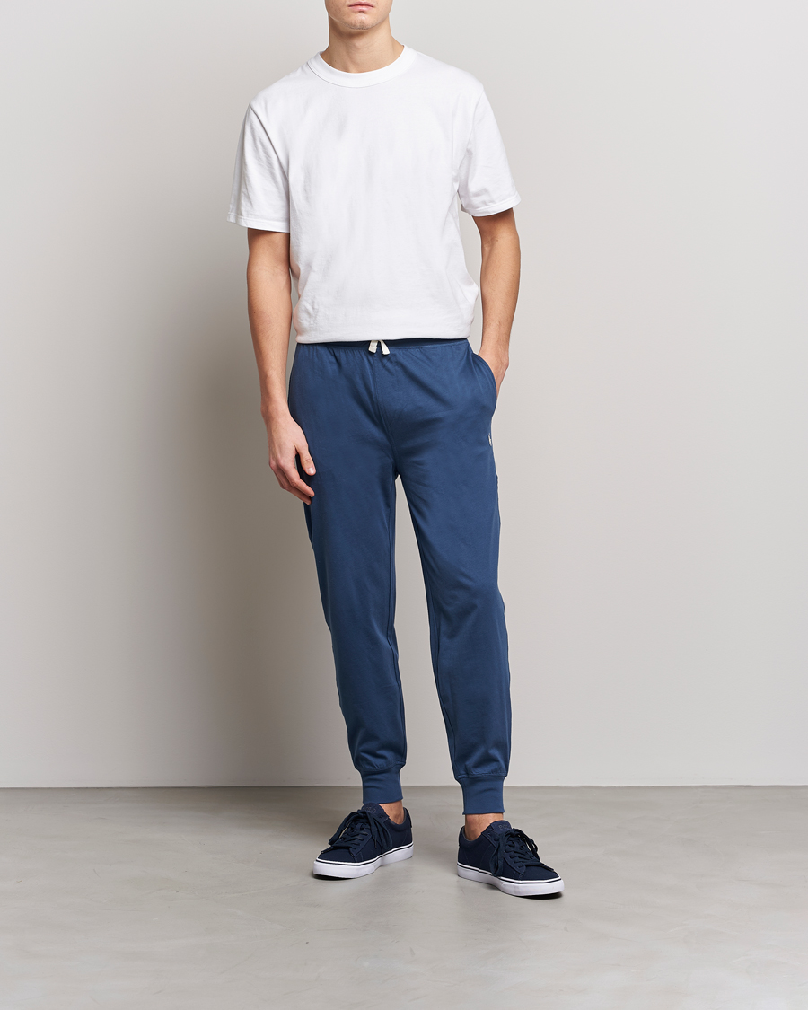 Herre | Bukser | Polo Ralph Lauren | Liquid Cotton Jogger Sweatpants Clancy Blue