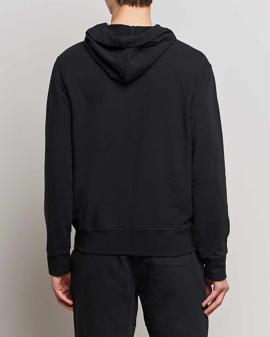 Herre | Gensere | Polo Ralph Lauren | Cotton Jersey Long Sleeve Hoodie Polo Black
