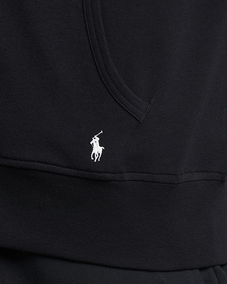 Herre | Gensere | Polo Ralph Lauren | Cotton Jersey Long Sleeve Hoodie Polo Black