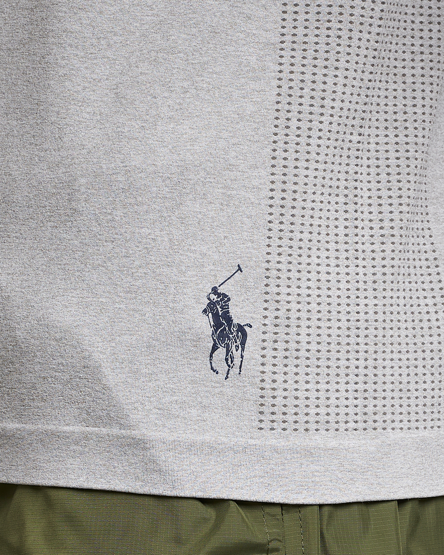 Herre | T-Shirts | Polo Ralph Lauren | Active Crew Neck Tee Light Sport Heather