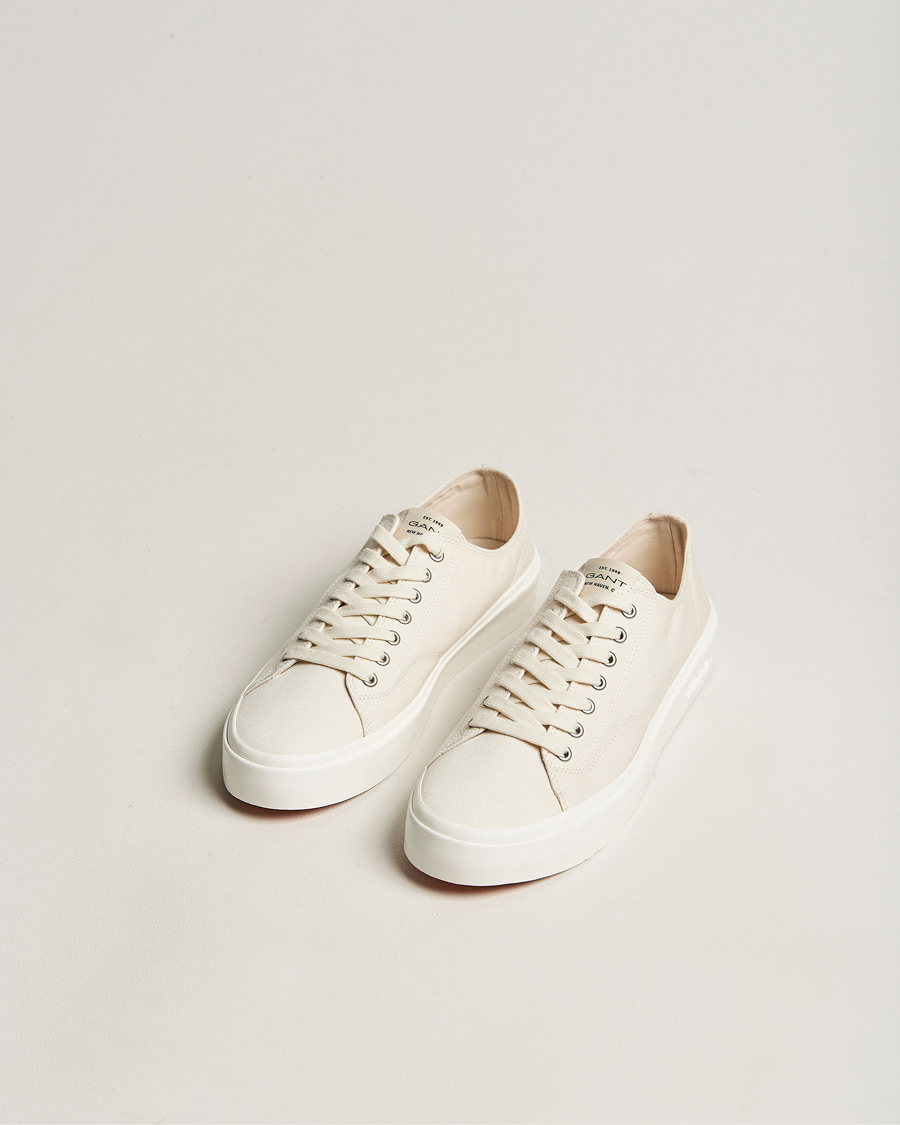 Herre | Sneakers | GANT | Prepbro Canvas Sneaker Off White