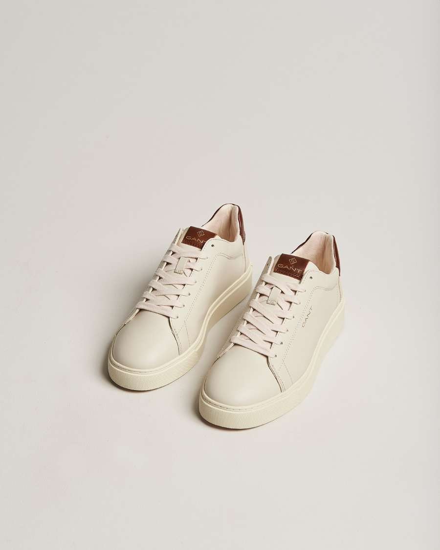 Herre | GANT Mc Julien Leather Sneaker Light Beige/Cognac | GANT | Mc Julien Leather Sneaker Light Beige/Cognac