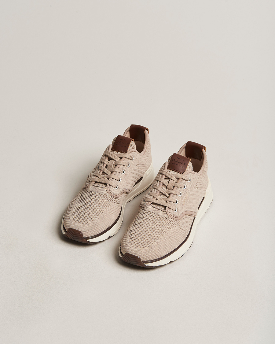Herre | GANT Beeker Mesh Sneaker Taupe | GANT | Beeker Mesh Sneaker Taupe