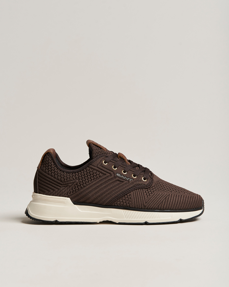 Herre | GANT Beeker Mesh Sneaker Dark Brown | GANT | Beeker Mesh Sneaker Dark Brown