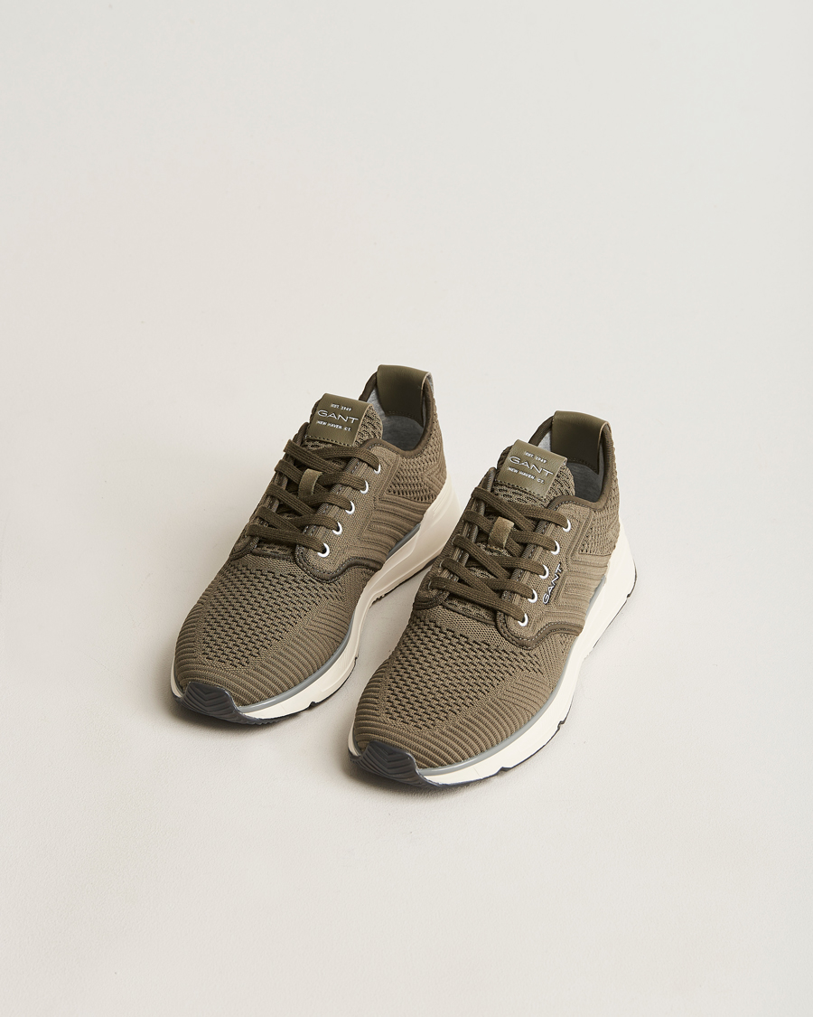 Herre | GANT Beeker Mesh Sneaker Ivy Green | GANT | Beeker Mesh Sneaker Ivy Green