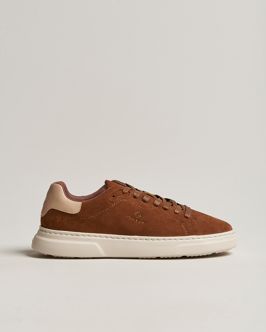 Herre | GANT Joree Lightweight Suede Sneaker Cognac | GANT | Joree Lightweight Suede Sneaker Cognac