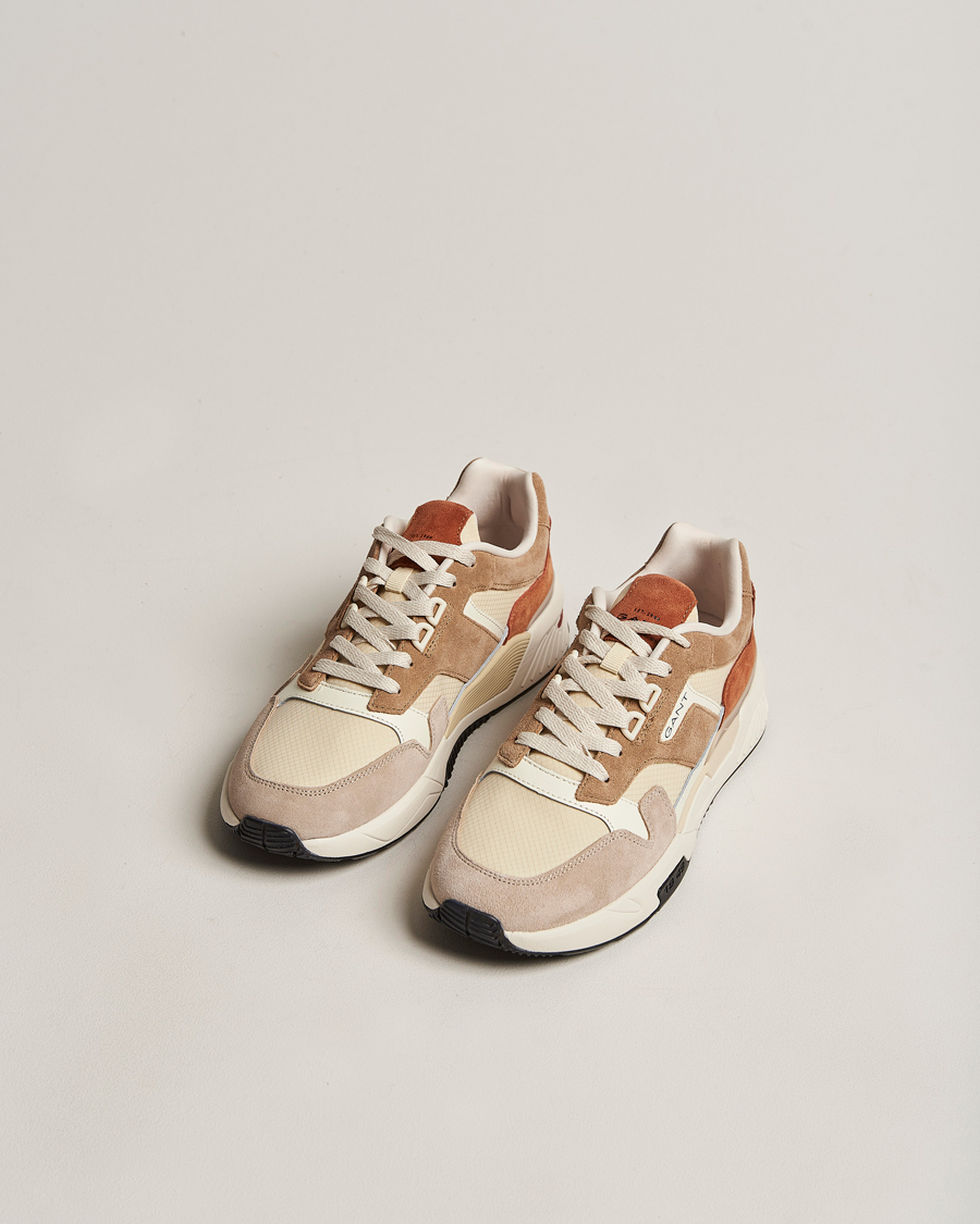 Herre | GANT Carst Running Sneaker Beige/Earth | GANT | Carst Running Sneaker Beige/Earth