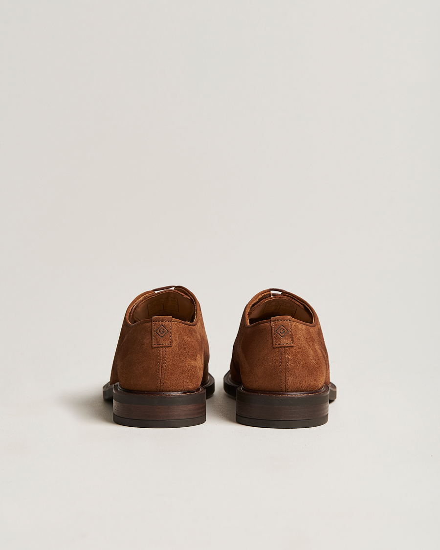 Herre | GANT St Akron Suede Derby Cognac | GANT | St Akron Suede Derby Cognac