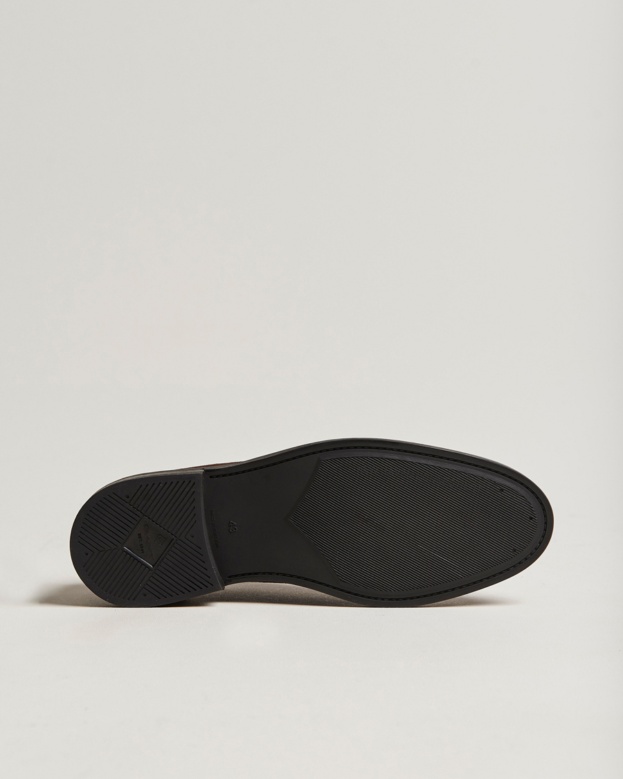 Herre | GANT St Akron Suede Derby Dark Brown | GANT | St Akron Suede Derby Dark Brown
