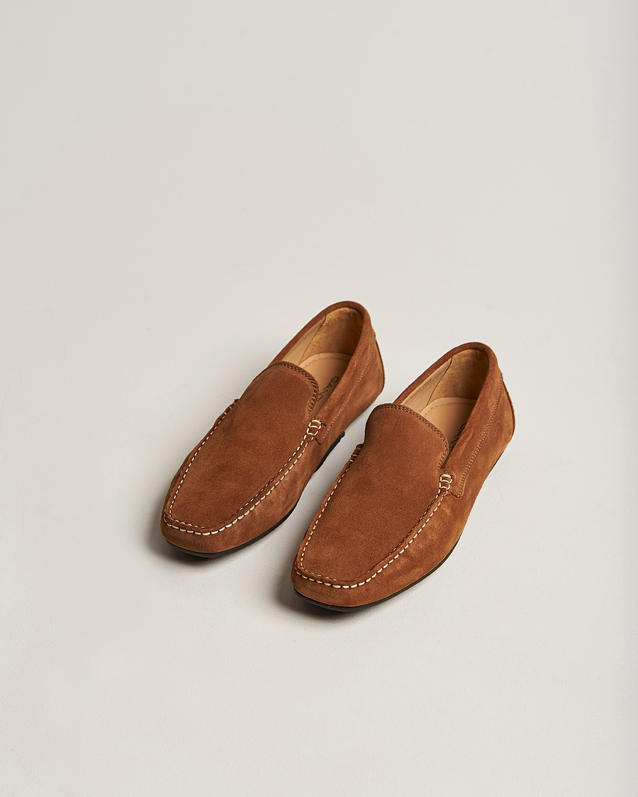 Herre | | GANT | Mc Bay Suede Car Shoe Cognac