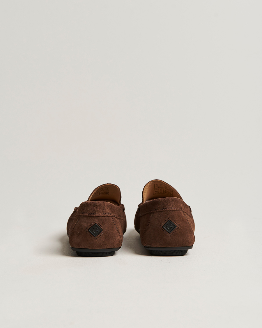 Herre | GANT Mc Bay Suede Car Shoe Dark Brown | GANT | Mc Bay Suede Car Shoe Dark Brown