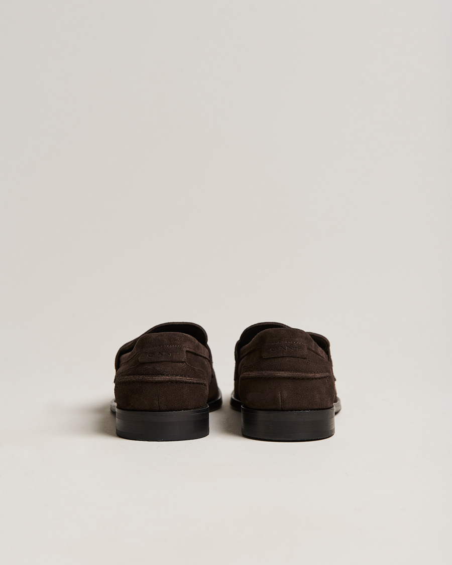 Herre | Loafers | GANT | Louon Suede Loafer Espresso