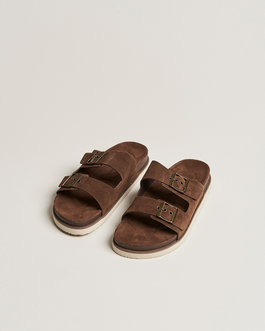 Herre |  | GANT | Palbuddy Suede Sandal Tobacco Brown