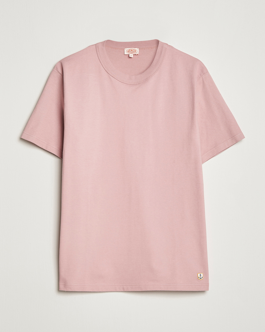 Herre | T-Shirts | Armor-lux | Callac T-Shirt Antic Pink