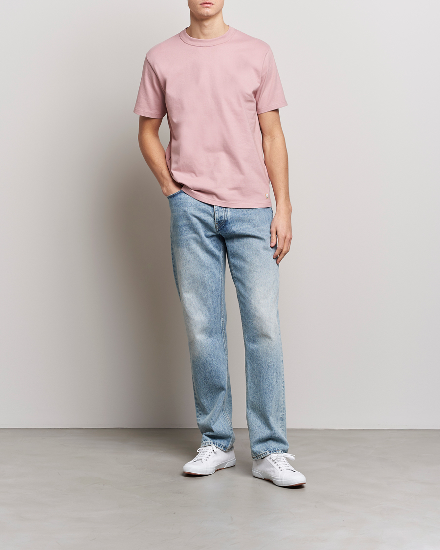 Herre | T-Shirts | Armor-lux | Callac T-Shirt Antic Pink