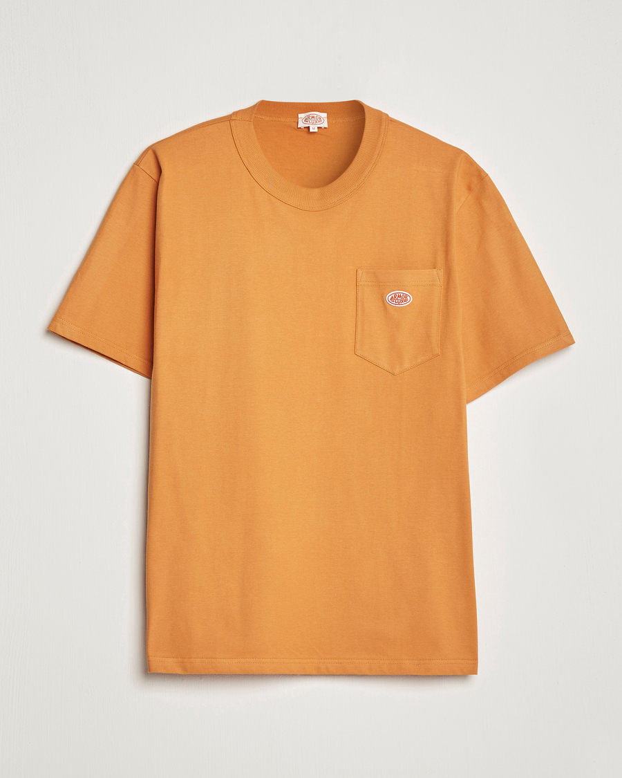 Herre | T-Shirts | Armor-lux | Callac Pocket T-Shirt Rusty