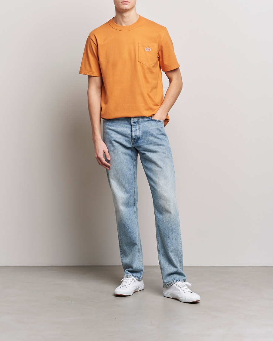 Herre | T-Shirts | Armor-lux | Callac Pocket T-Shirt Rusty