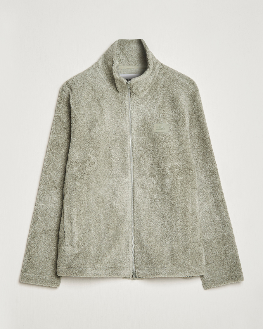 Herre | Gensere | NN07 | Nil Pile Full Zip Jacket Forest Mint