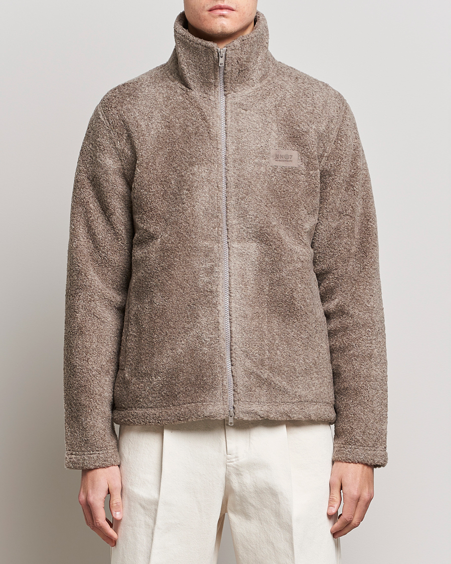 Herre |  | NN07 | Nil Pile Full Zip Jacket Iron 
