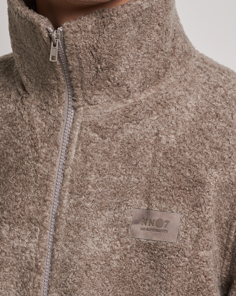 Herre | Gensere | NN07 | Nil Pile Full Zip Jacket Iron