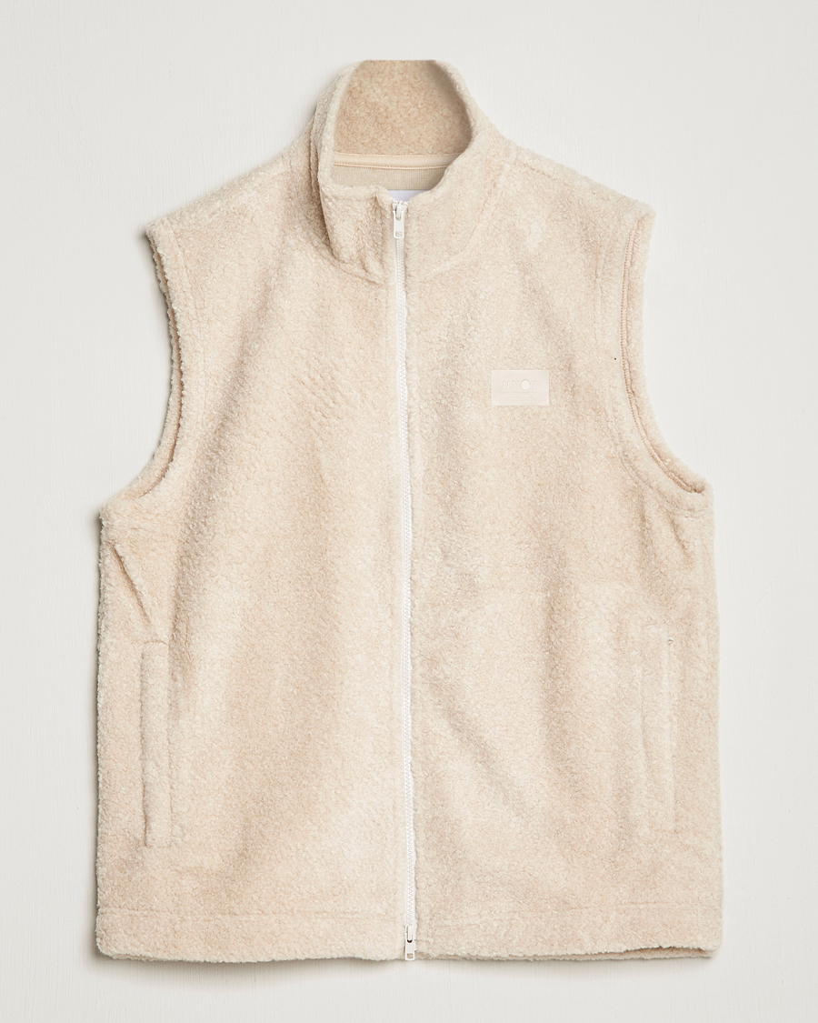 Herre | Gensere | NN07 | Nil Pile Vest Ecru