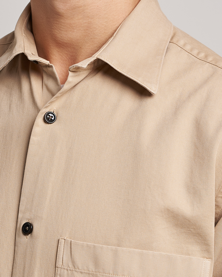 Herre | Skjorter | NN07 | Freddy Pocket Overshirt Light Khaki