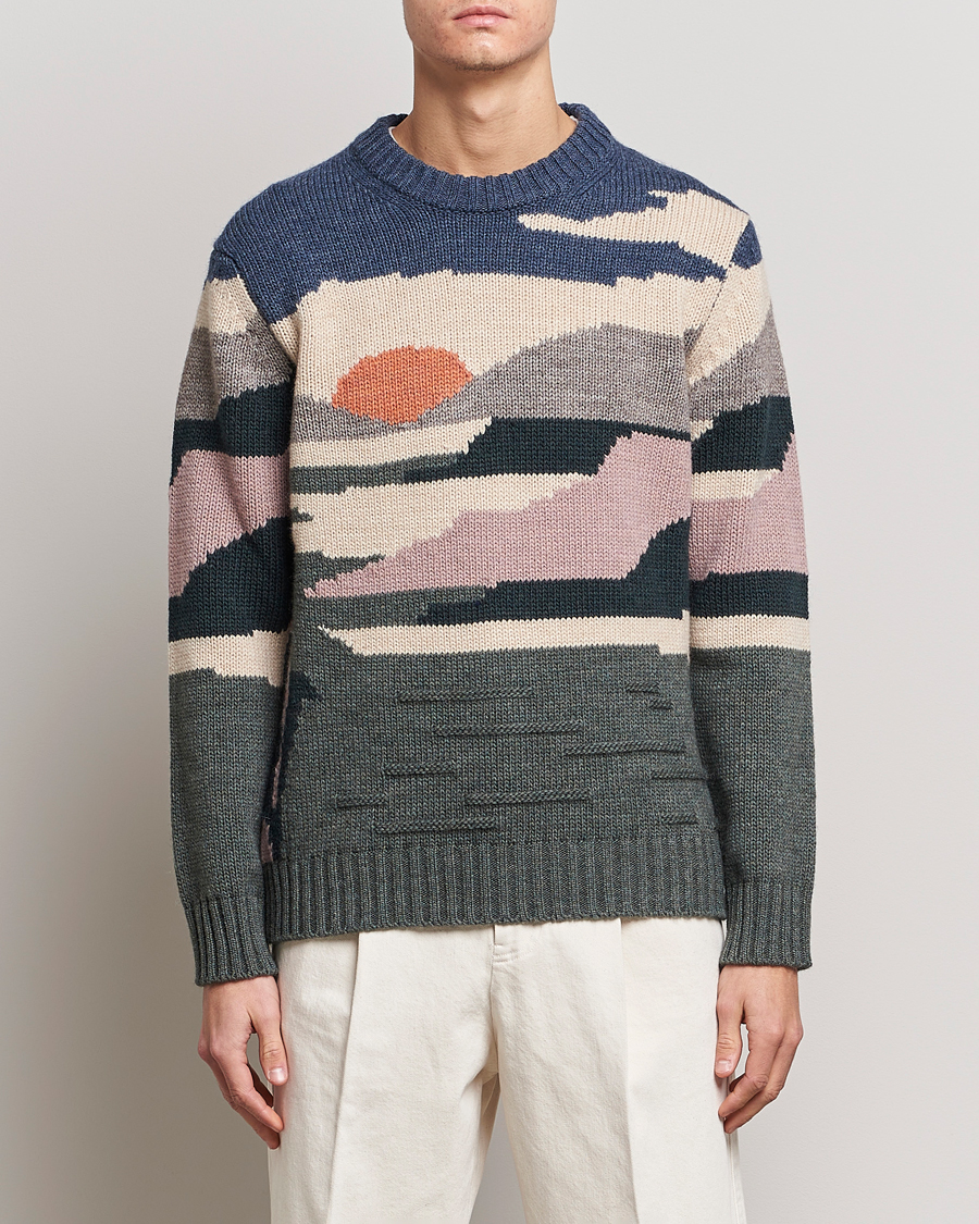 Herre |  | NN07 | Jason Sunset Knitted Sweater Multi