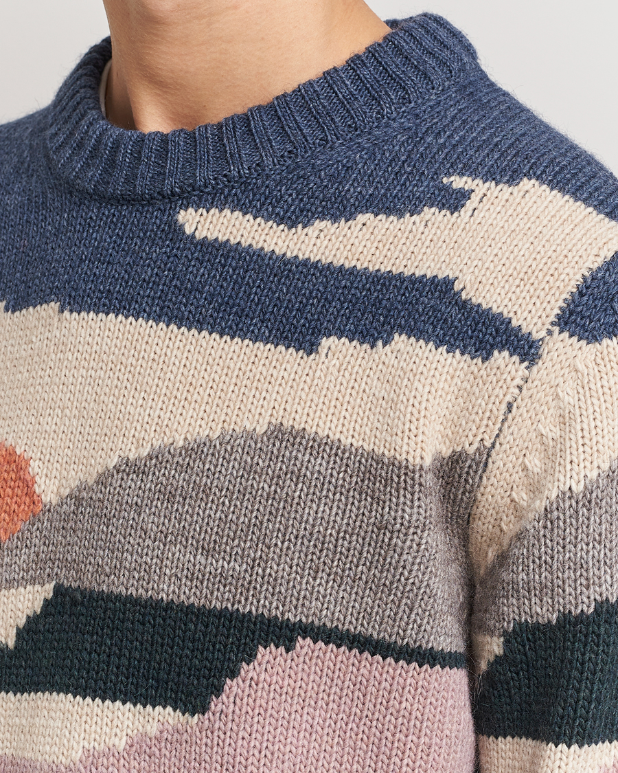 Herre | Gensere | NN07 | Jason Sunset Knitted Sweater Multi