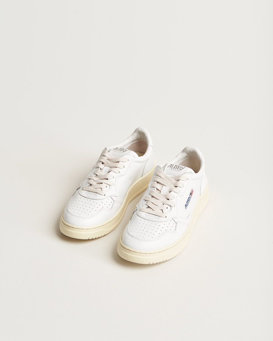 Herre | Autry | Autry | Medalist Low Leather Sneaker White