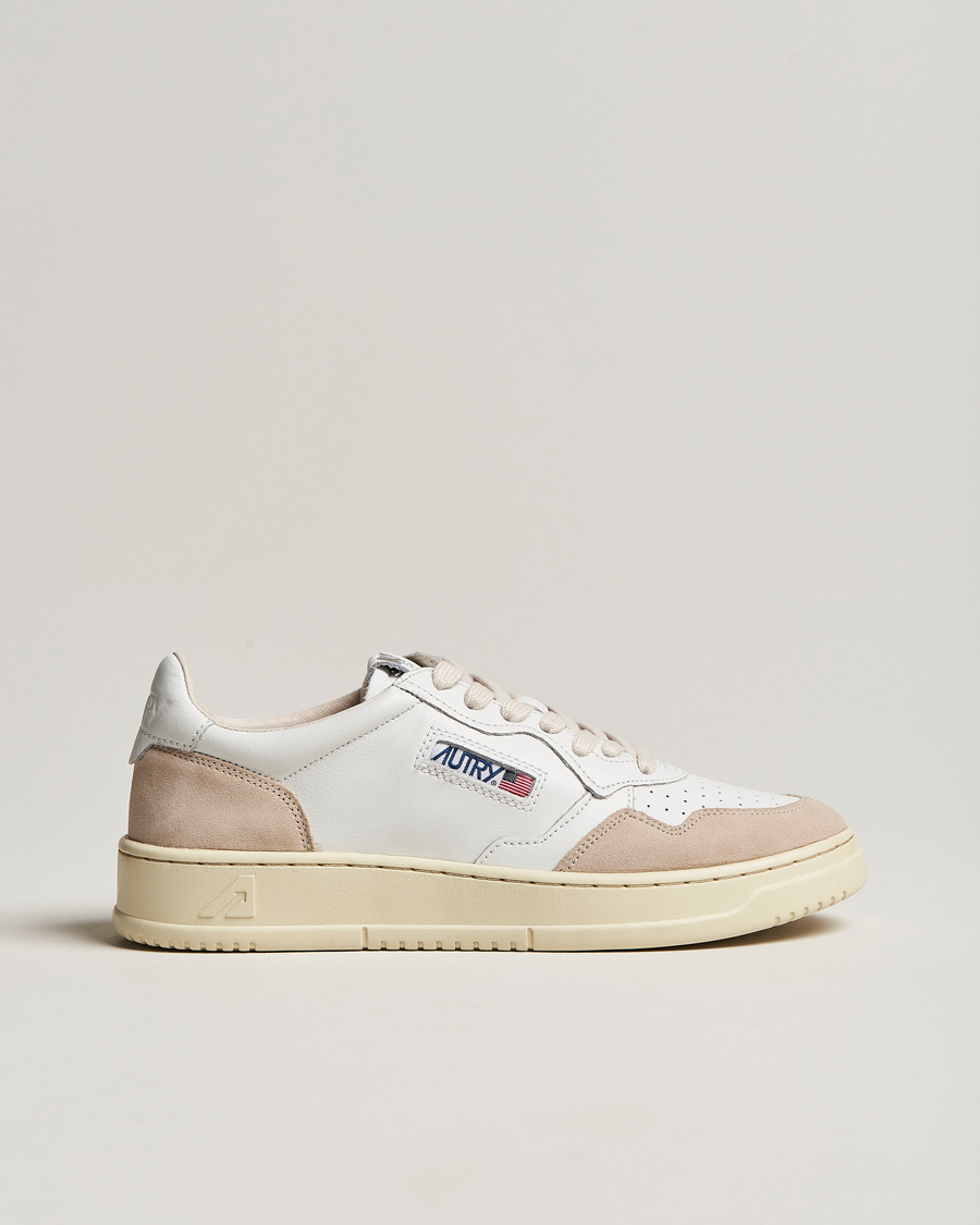 Herre | Sneakers | Autry | Medalist Low Leather/Suede Sneaker White
