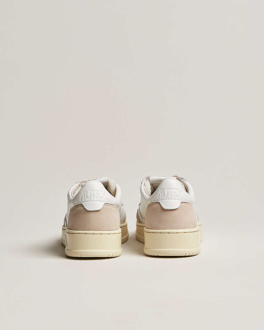 Herre | Sneakers | Autry | Medalist Low Leather/Suede Sneaker White