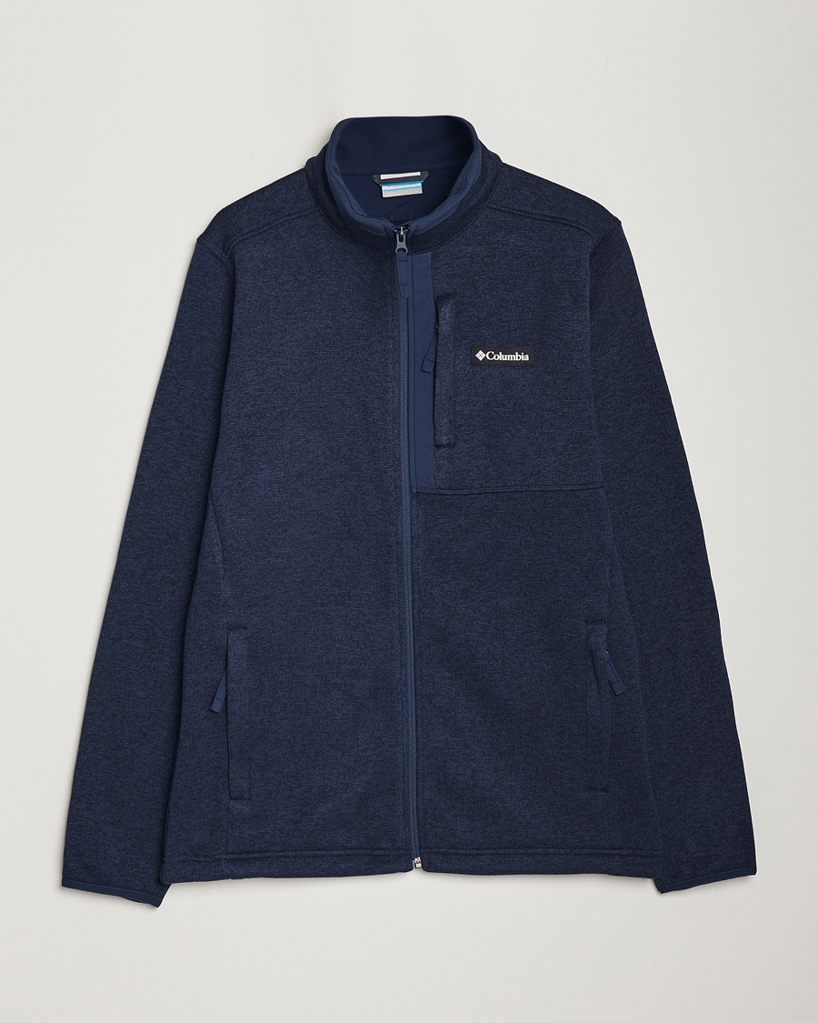 Herre | Gensere | Columbia | Sweater Weather Full Zip Fleece Collegiate Navy