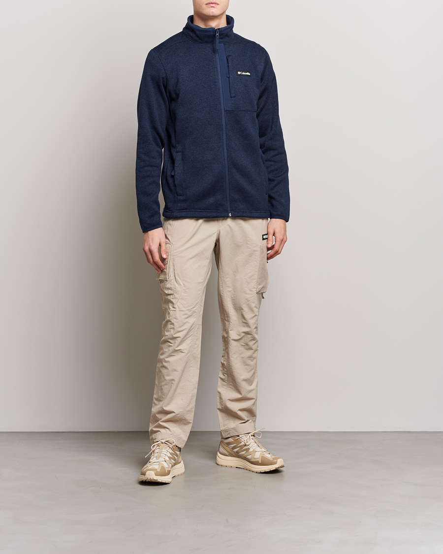 Herre | Gensere | Columbia | Sweater Weather Full Zip Fleece Collegiate Navy