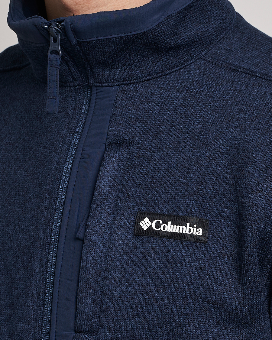 Herre | Gensere | Columbia | Sweater Weather Full Zip Fleece Collegiate Navy